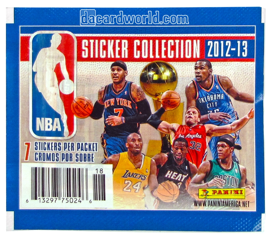 2012/13 Panini NBA Basketball Sticker Closeout Lot (4 Albums & 100