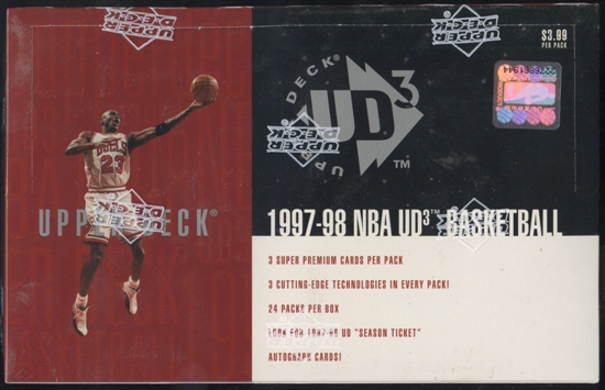 1997 98 ud3 basketball