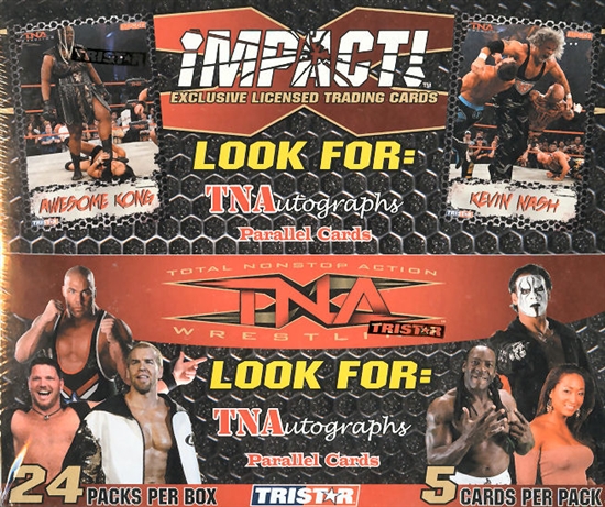 Tristar Tna Impact Wrestling Retail Box Da Card World