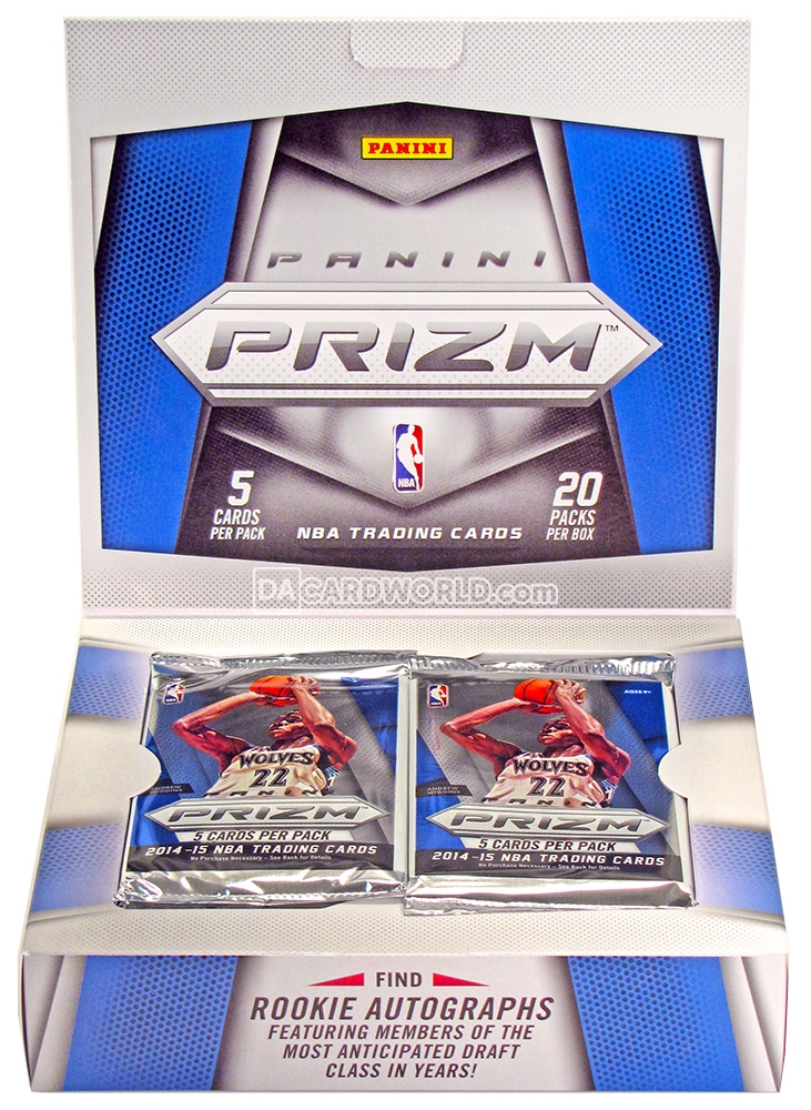 2014/15 Panini Prizm Basketball Hobby Box DA Card World