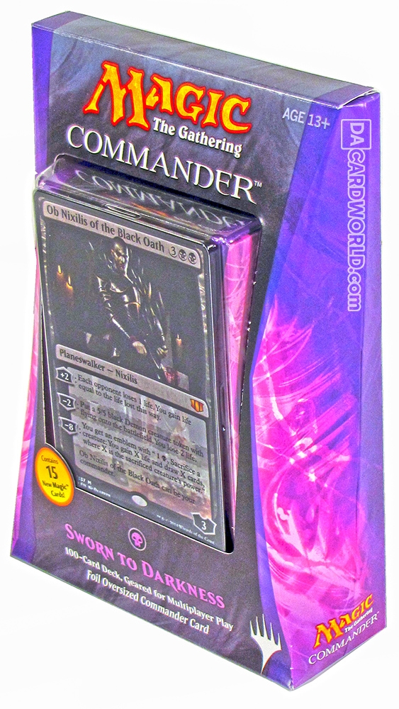 Magic the Gathering Commander Deck (2014) Sworn to Darkness (Black