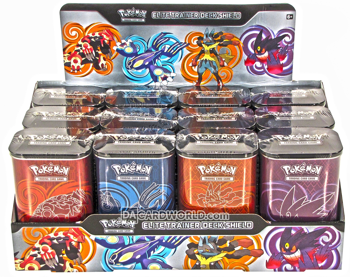 2015 Pokemon Elite Trainer Deck Shield 12Tin Case DA Card World