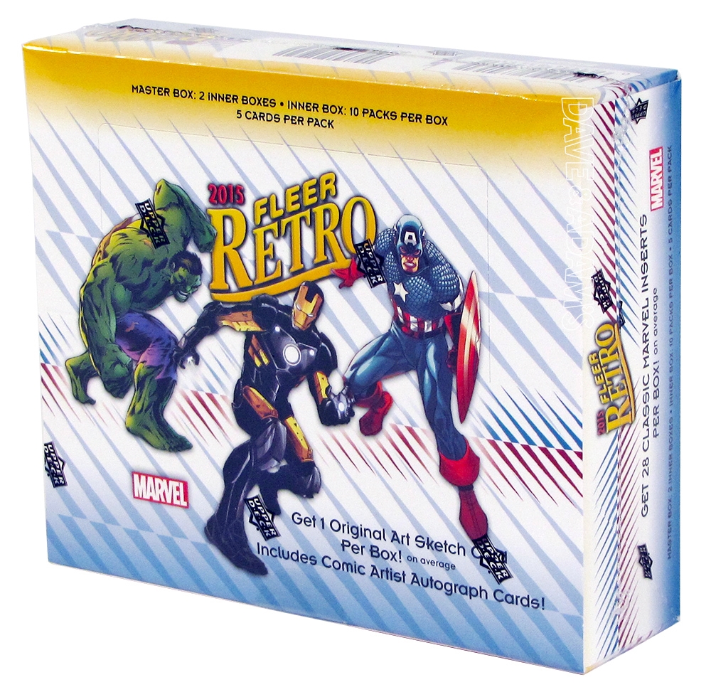 Marvel Fleer Retro Trading Cards Hobby Box (Upper Deck