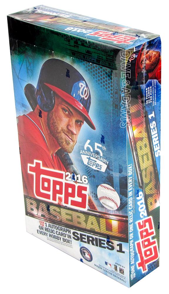2016 Topps Series 1 Baseball Hobby Box DA Card World