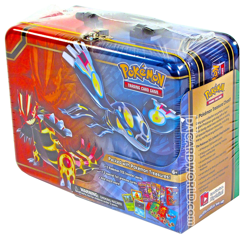 2014 Pokemon Collector Chest Tin Case (9 Ct.) DA Card World