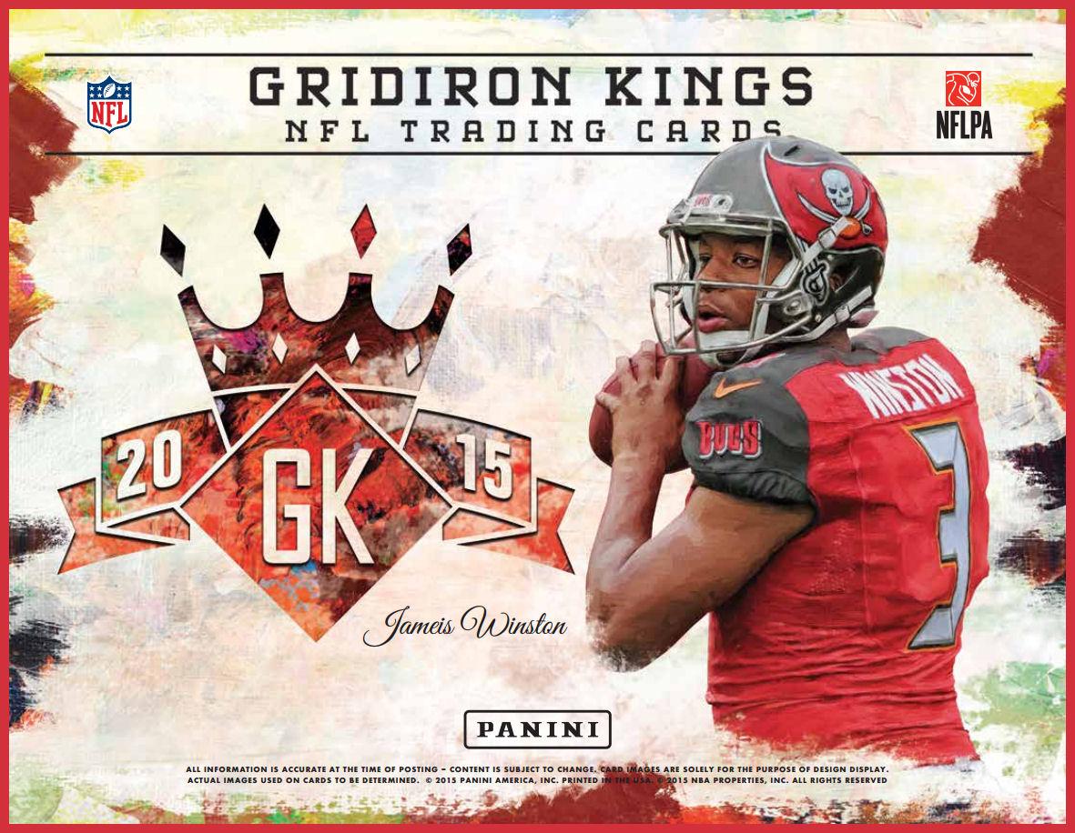 2015 Panini Gridiron Kings Football Hobby Box (Presell) DA Card World