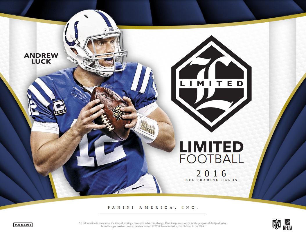 2016 Panini Limited Football Hobby Box (Presell) DA Card World