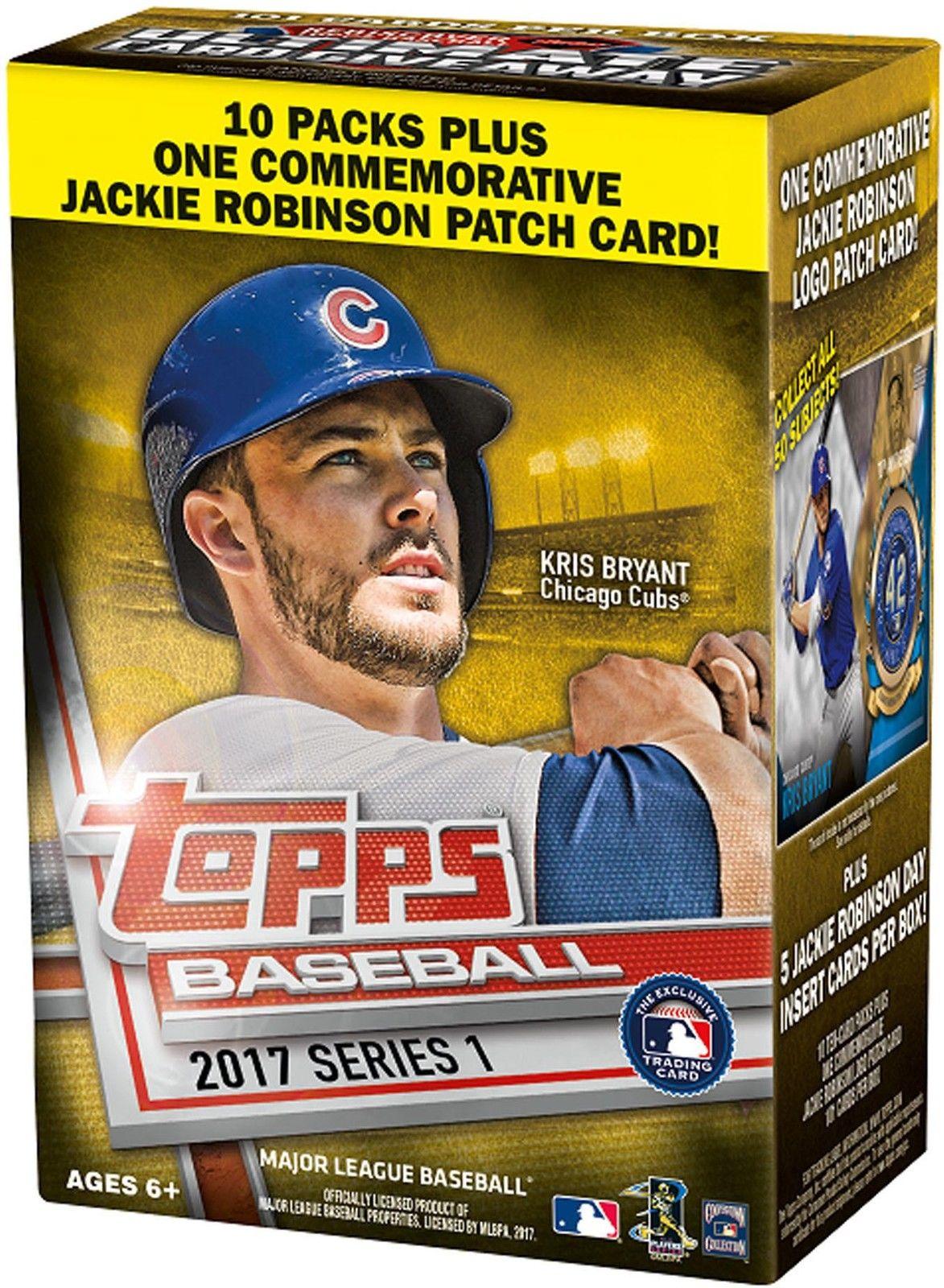 2017 Topps Series 1 Baseball 10Pack Box DA Card World