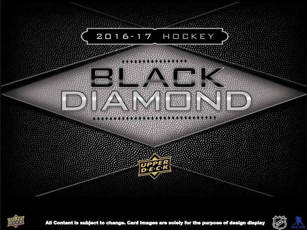 2016/17 Upper Deck Black Diamond Hockey Hobby Box (Presell) DA Card World