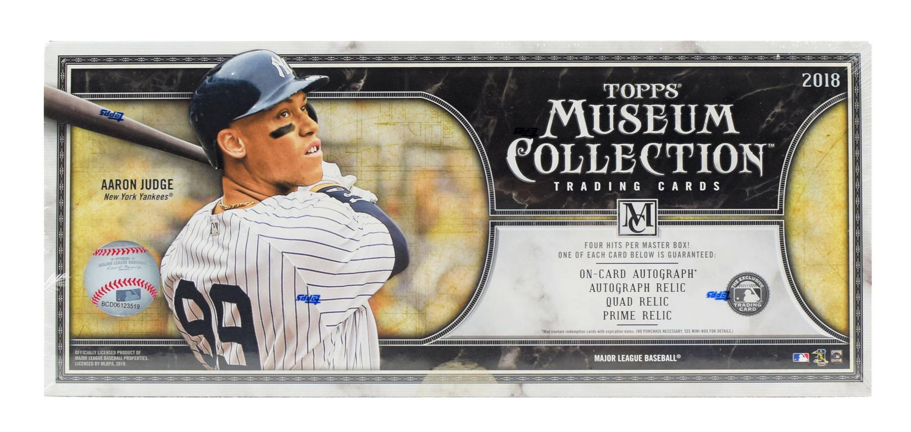 Topps Museum Collection Baseball Hobby Box Da Card World