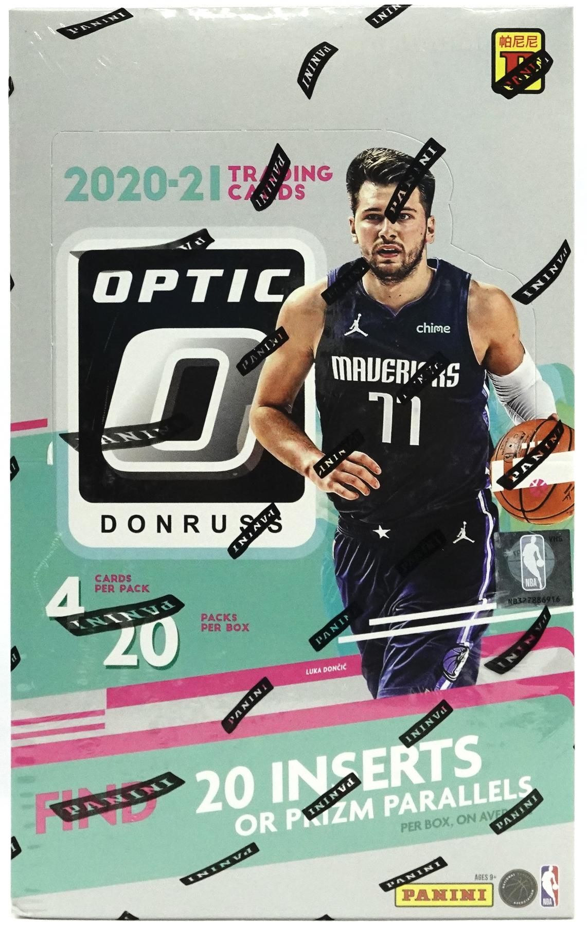 2020 21 Panini Donruss Optic Basketball Asia Tmall Box DA Card World