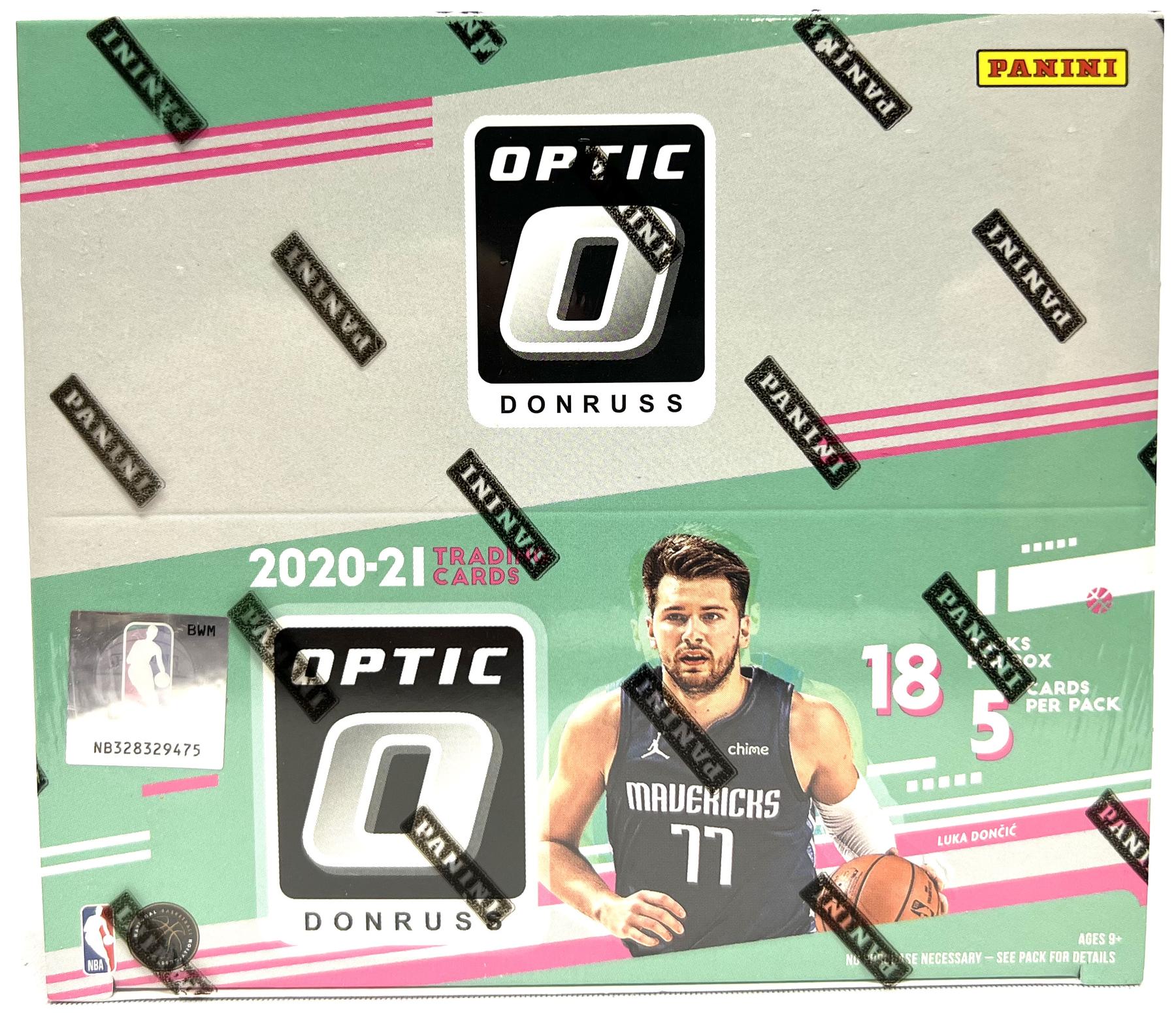 2020 21 Panini Donruss Optic Fast Break Basketball Box DA Card World