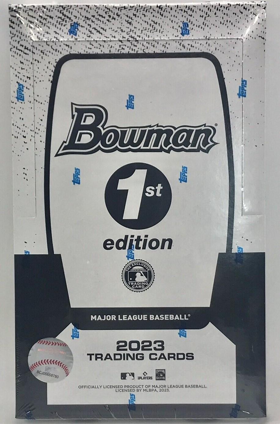 2023 Bowman Baseball 1st Edition Hobby Box DA Card World