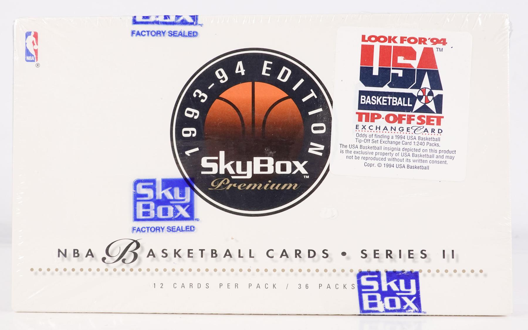 Skybox Premium Series Basketball Hobby Box Da Card World