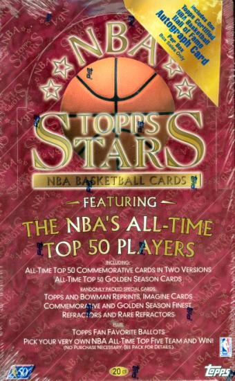 1996/97 Topps Stars Basketball 20 Pack Box | DA Card World