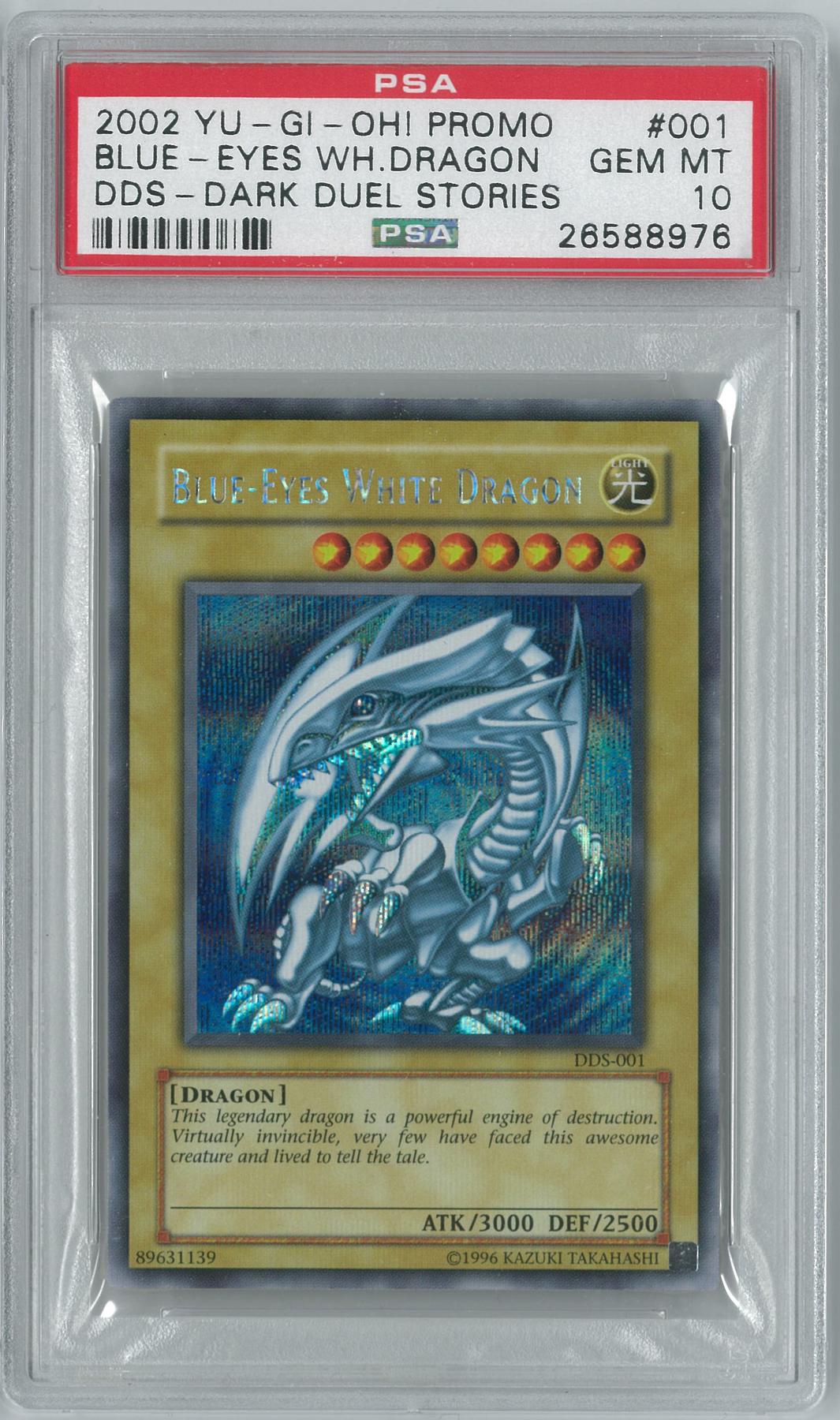 YuGiOh DDS (Dark Duel Stories) BlueEyes White Dragon Secret Rare