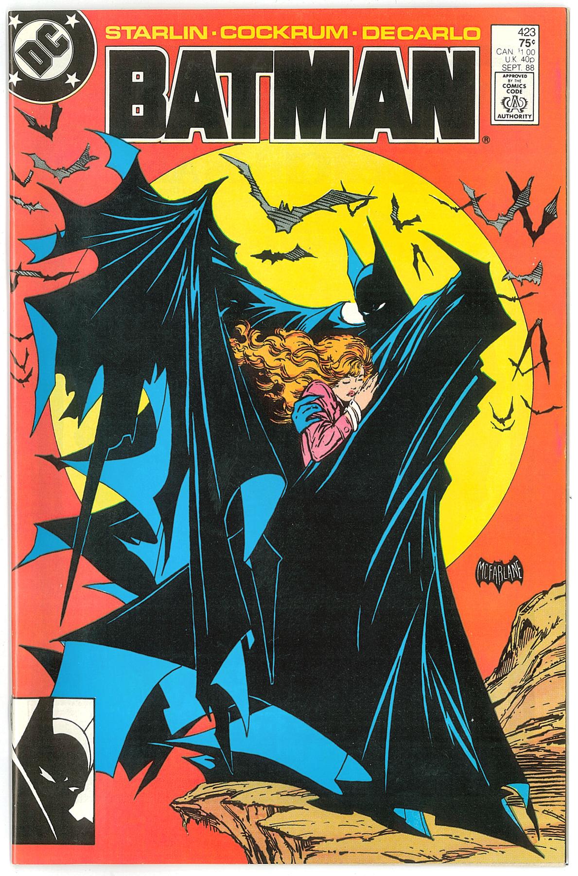 todd mcfarlane batman 423