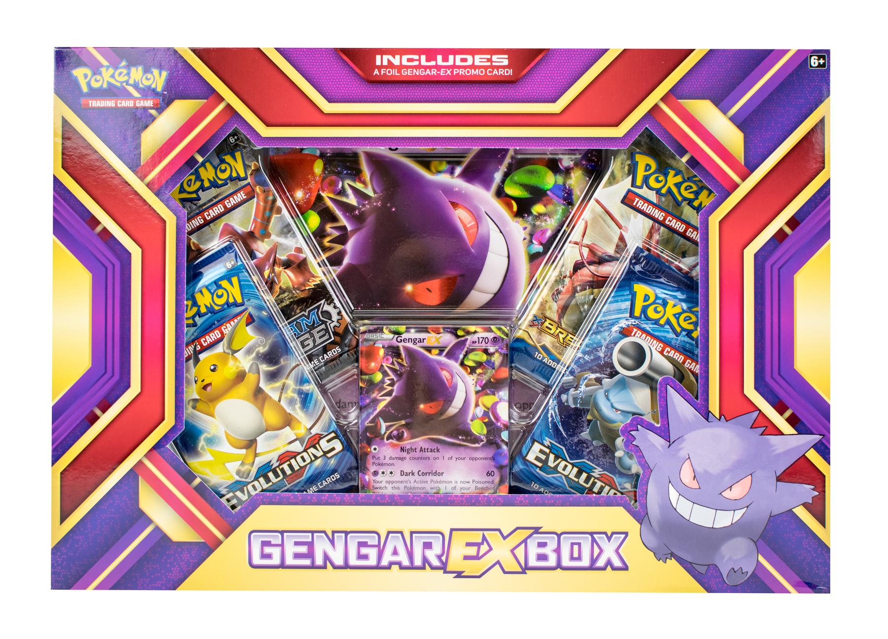 Pokemon Cards Gengar Ex Box - PELAJARAN