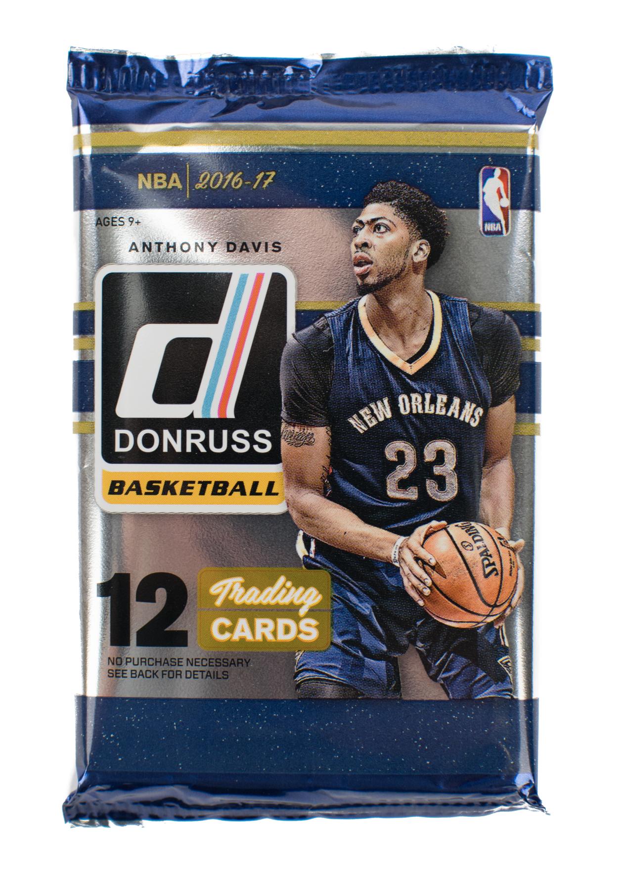 2016/17 Panini Donruss Basketball Hobby Pack DA Card World