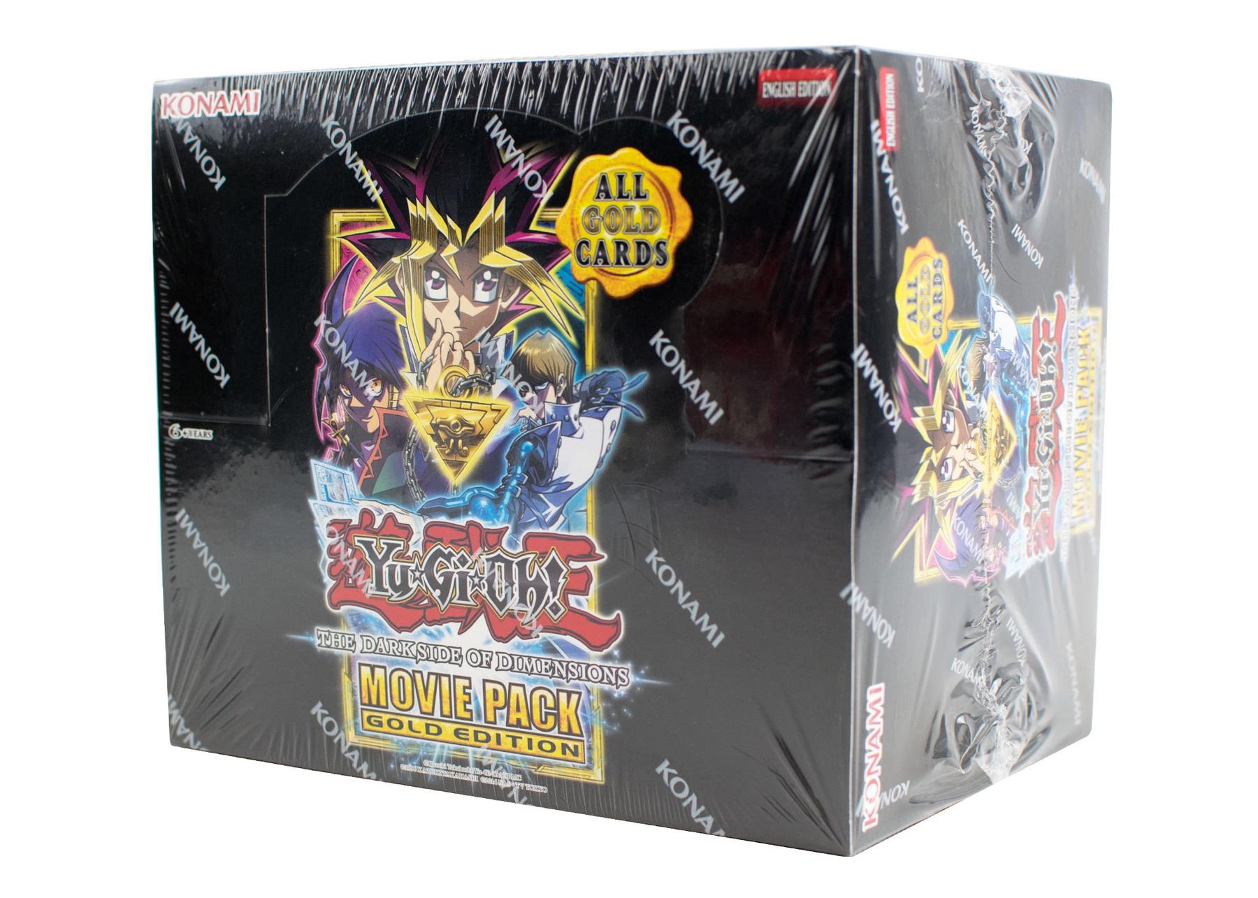 YuGiOh The Dark Side of Dimensions Movie Pack Gold Edition Box DA