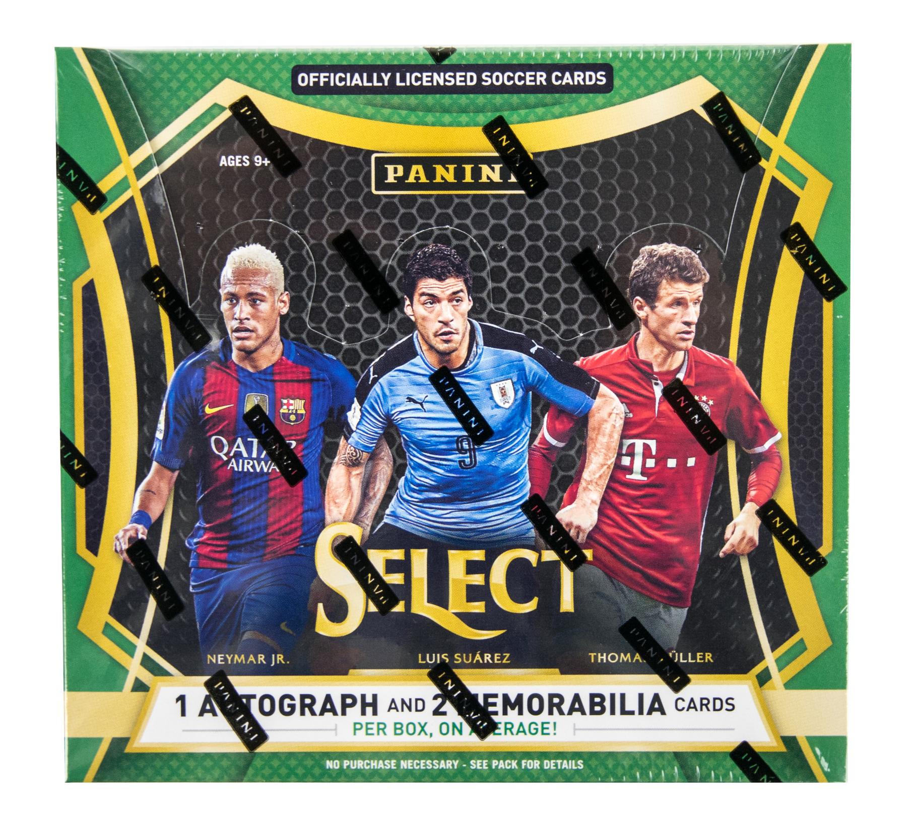 2016/17 Panini Select Soccer Hobby Box | DA Card World
