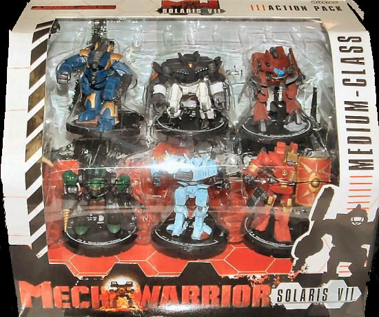 WizKids MechWarrior Solaris VII: Medium Class Action Pack (Box) | DA ...