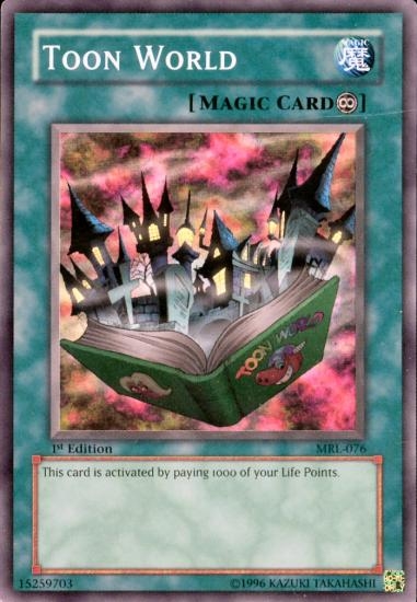Yu Gi Oh Magic Ruler Single Toon World Super Rare DA Card World