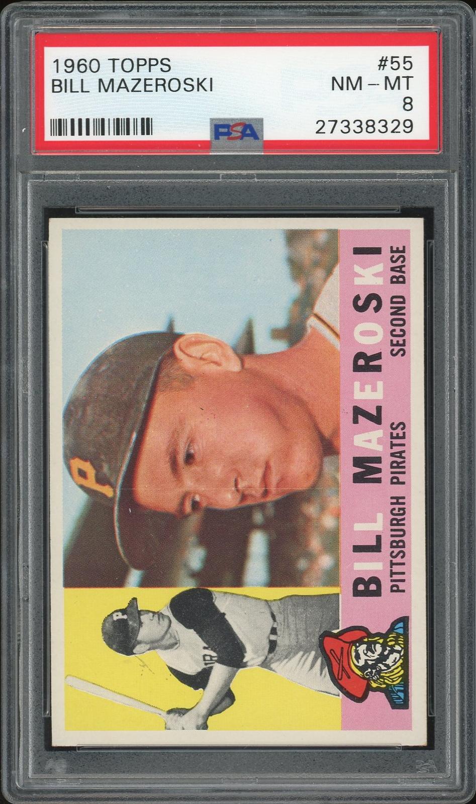 Topps Bill Mazeroski Psa Reed Buy Da Card World