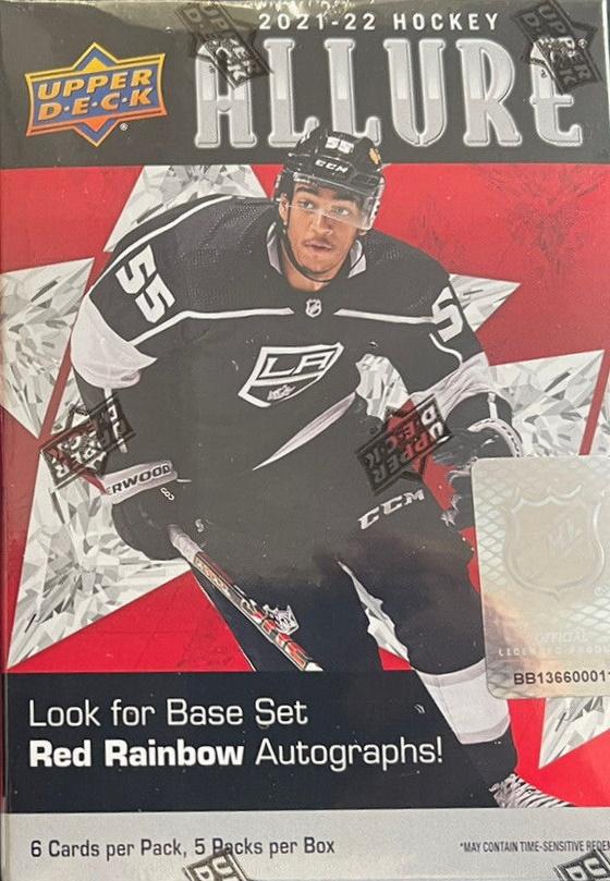 Upper Deck Allure Hockey Pack Blaster Box Case Da Card World