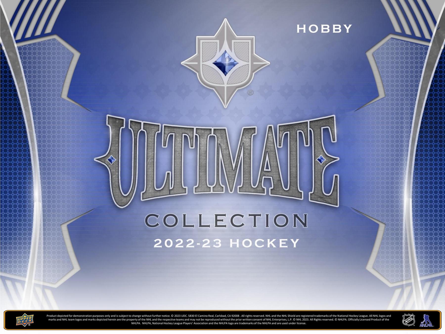 2022 23 Upper Deck Ultimate Collection Hockey Hobby Box Presell DA