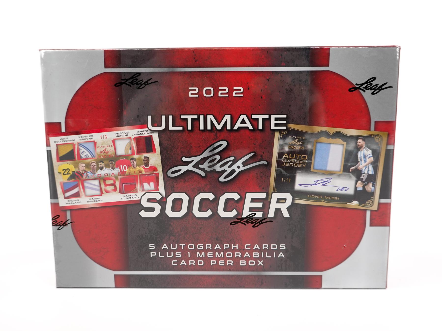 Leaf Ultimate Soccer Hobby Box Da Card World