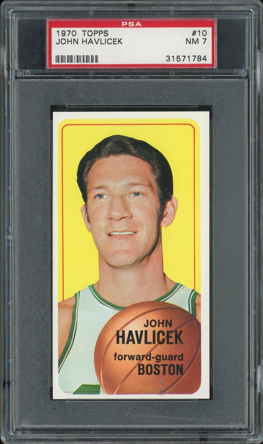 Topps John Havlicek Psa Reed Buy Da Card World