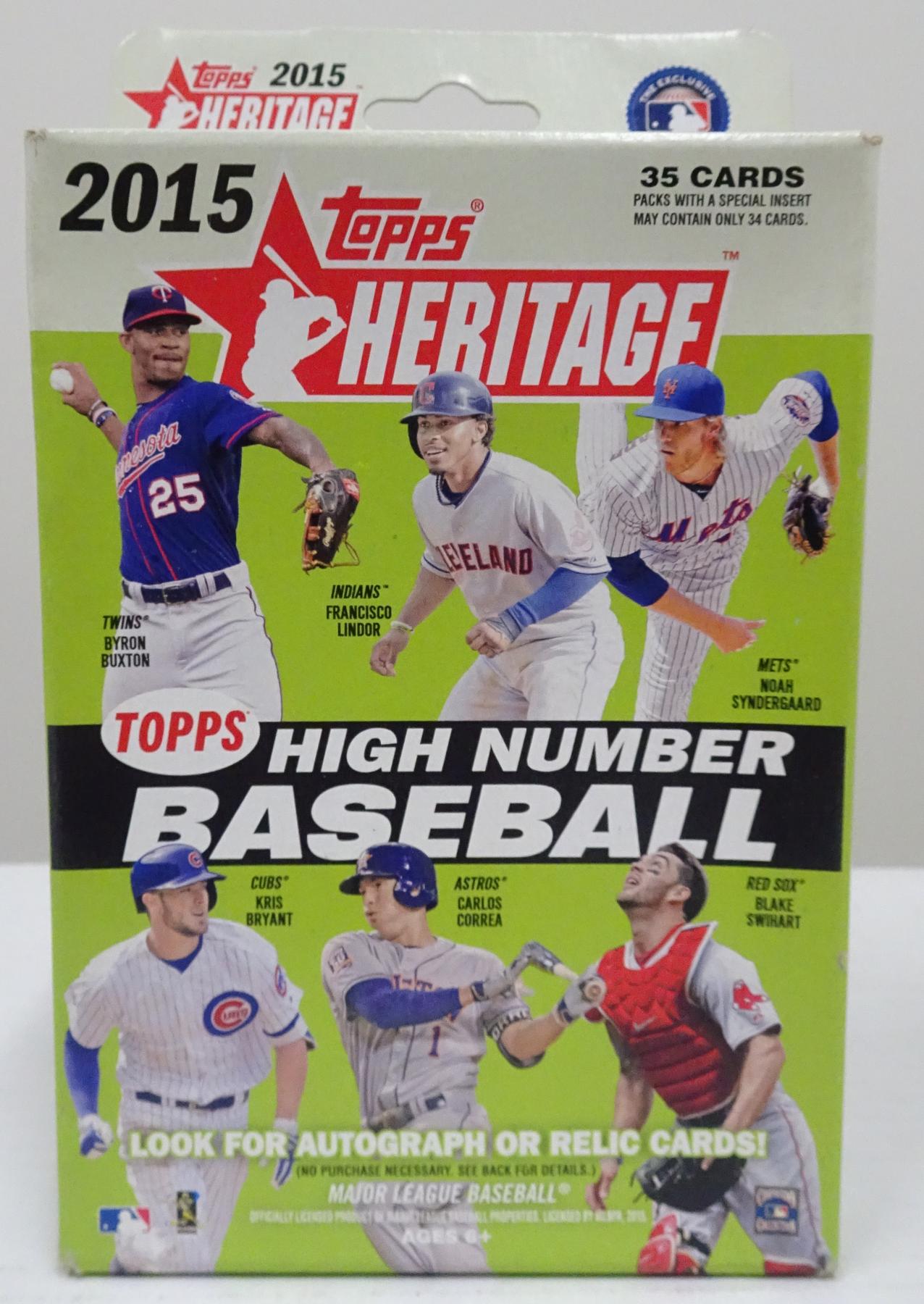 Topps Heritage High Number Baseball Hanger Box Reed Buy Da