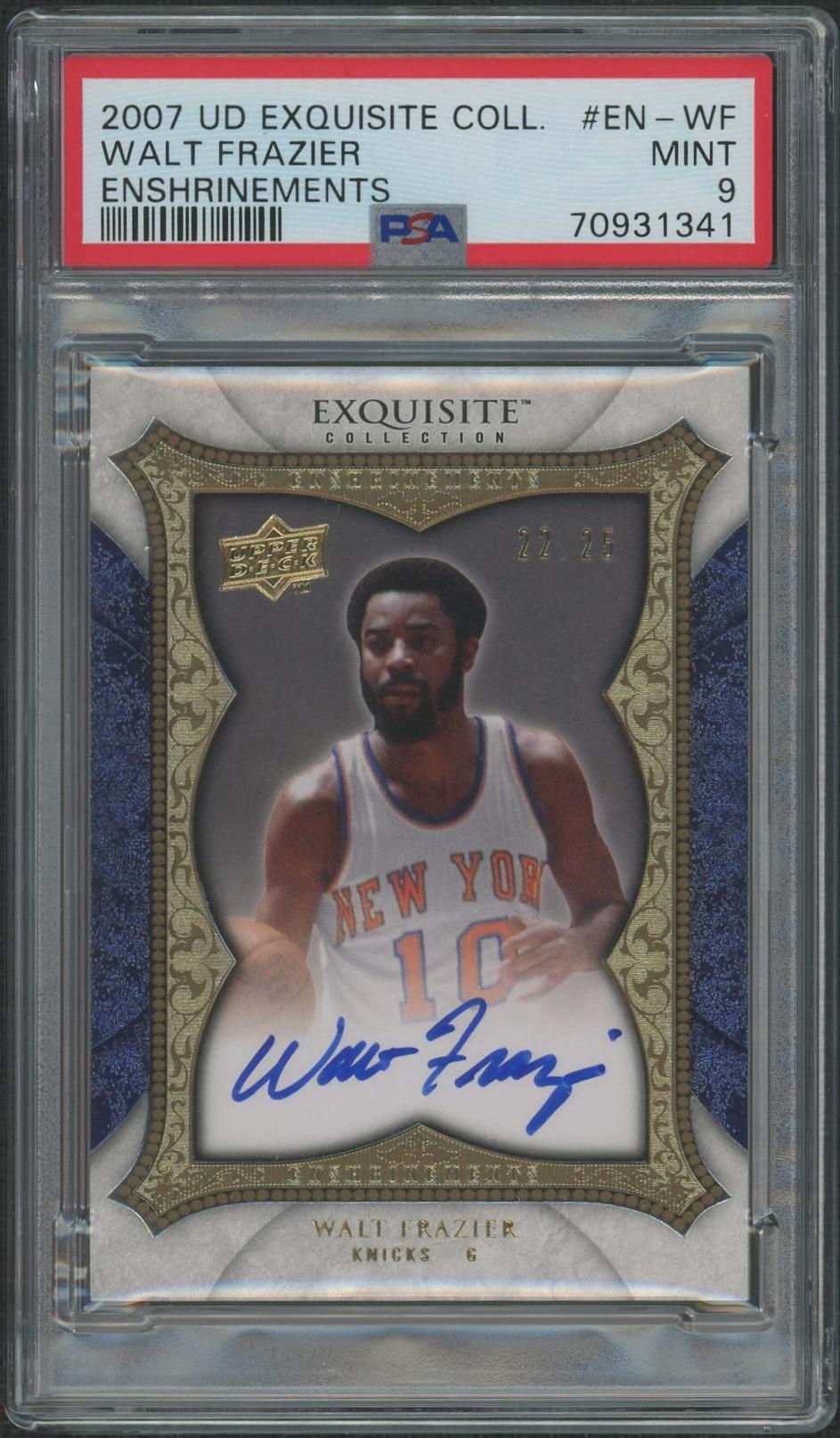 Upper Deck Exquisite Collection Basketball Enwf Walt Frazier