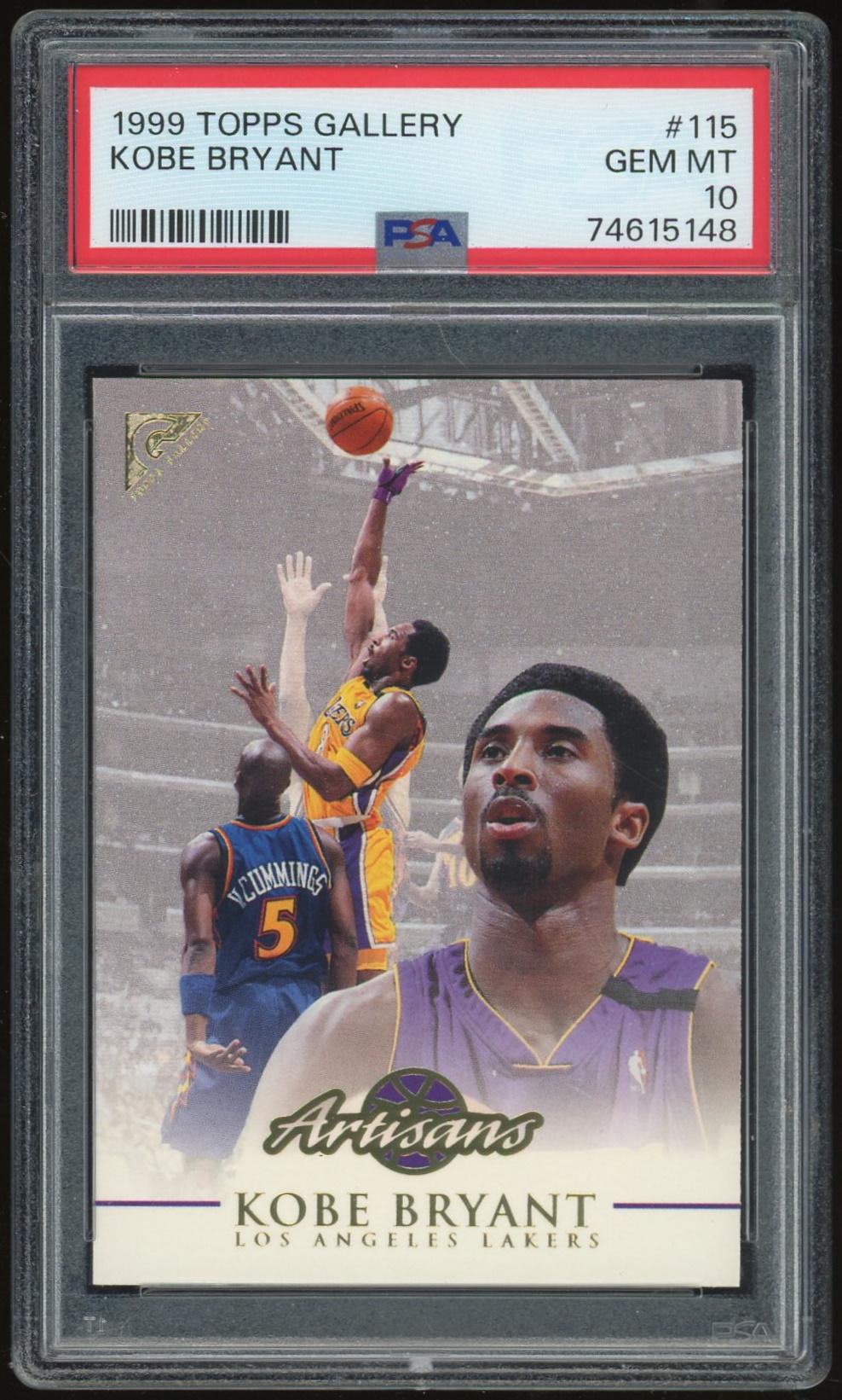 Topps Gallery Kobe Bryant Psa Reed Buy Da