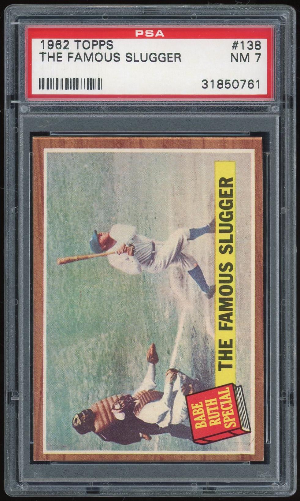 Topps The Famous Slugger Babe Ruth PSA Reed Buy DA Card World