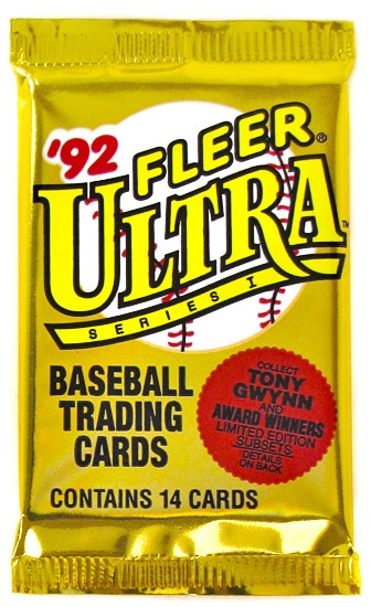 1992-fleer-ultra-series-1-baseball-36-pack-lot-da-card-world