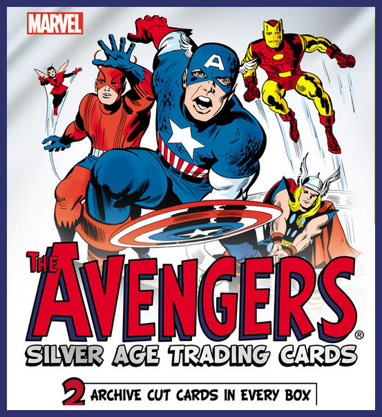 Marvel The Avengers Silver Age Trading Cards 12Box Case (Rittenhouse