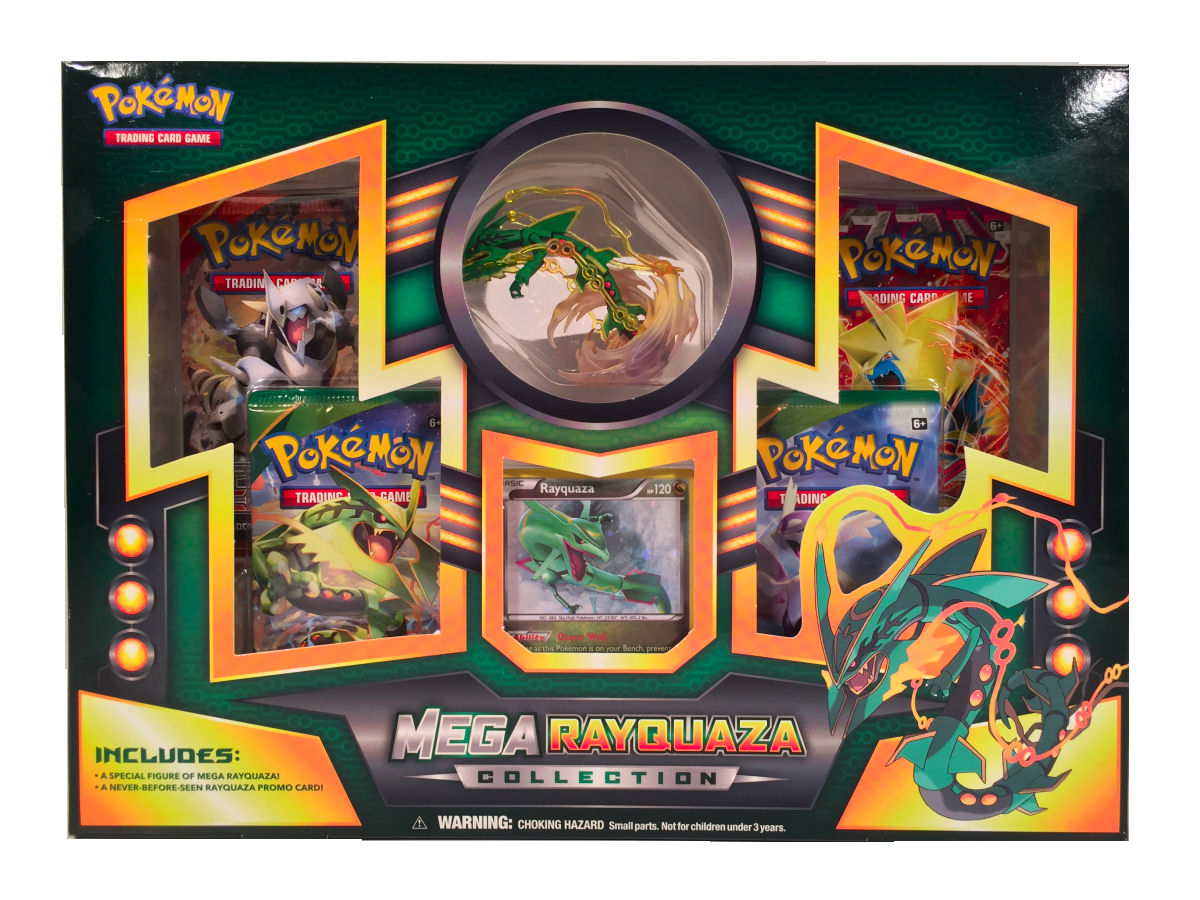 mega rayquaza figure box