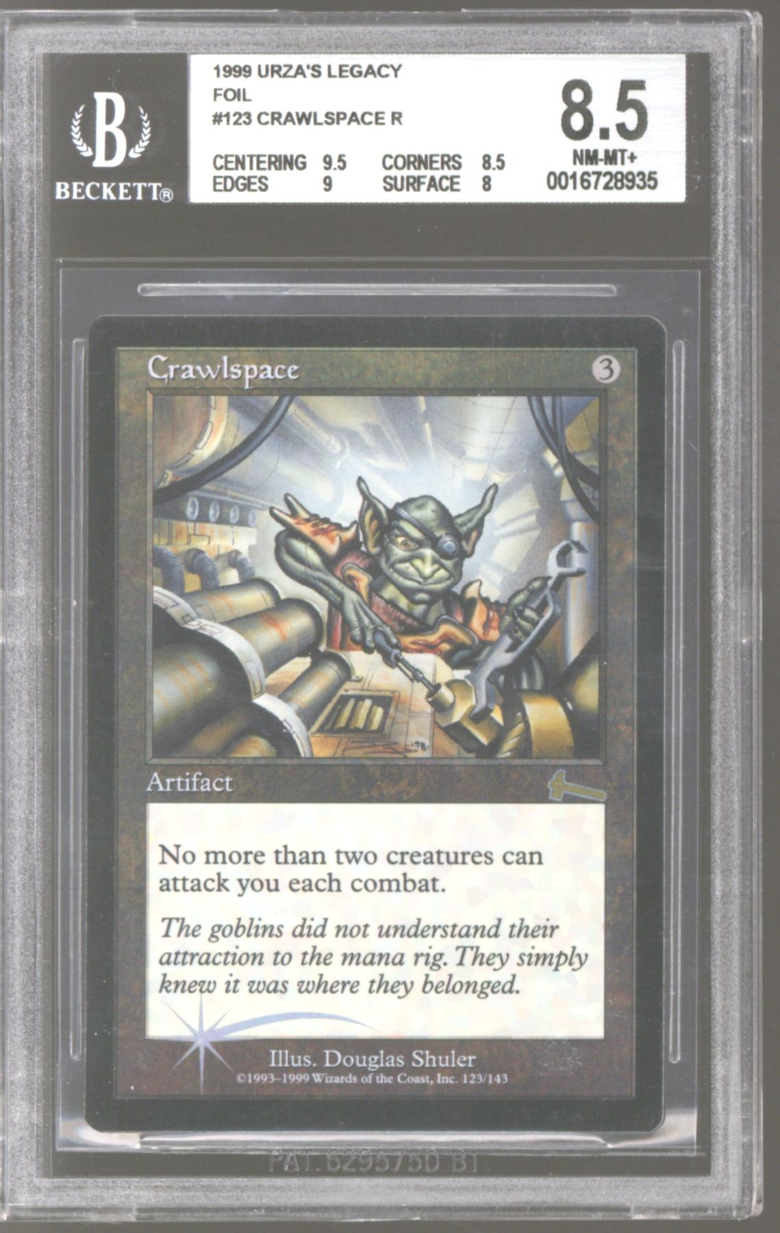 Magic The Gathering Urza S Legacy Foil Crawlspace Bgs