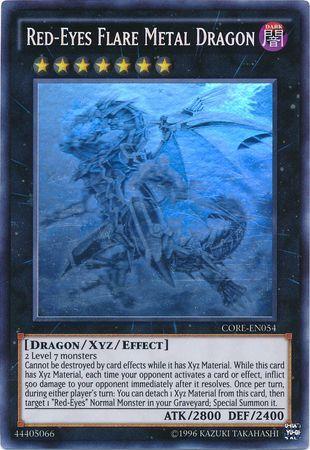 Yu Gi Oh Clash Of Rebellions Red Eyes Flare Metal Dragon CORE EN054