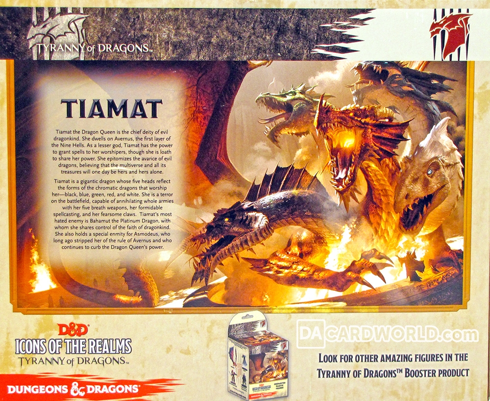 dungeons and dragons tiamat figure