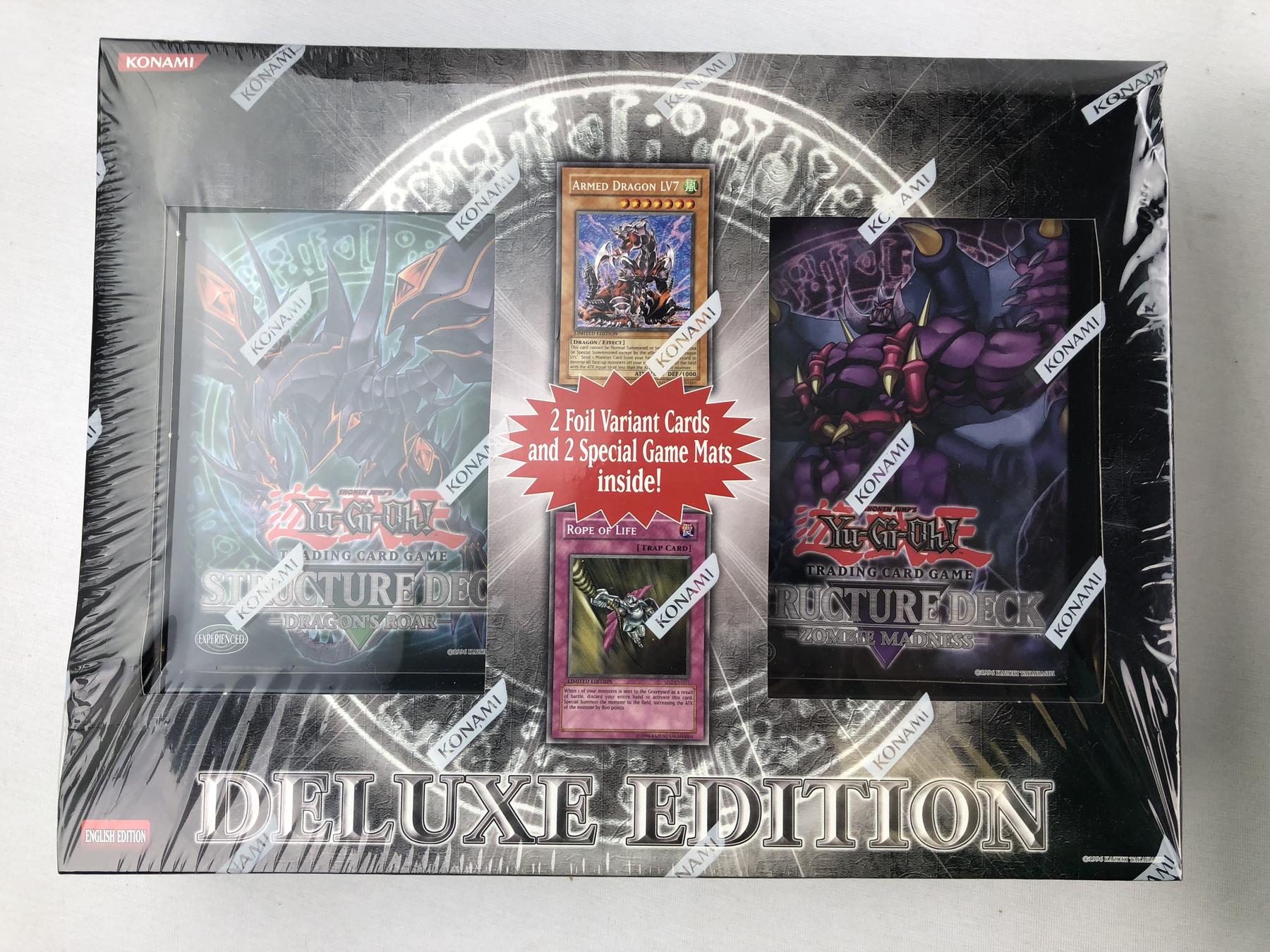 Upper Deck YuGiOh Dragon's Roar/Zombie Madness Deluxe Edition Deck