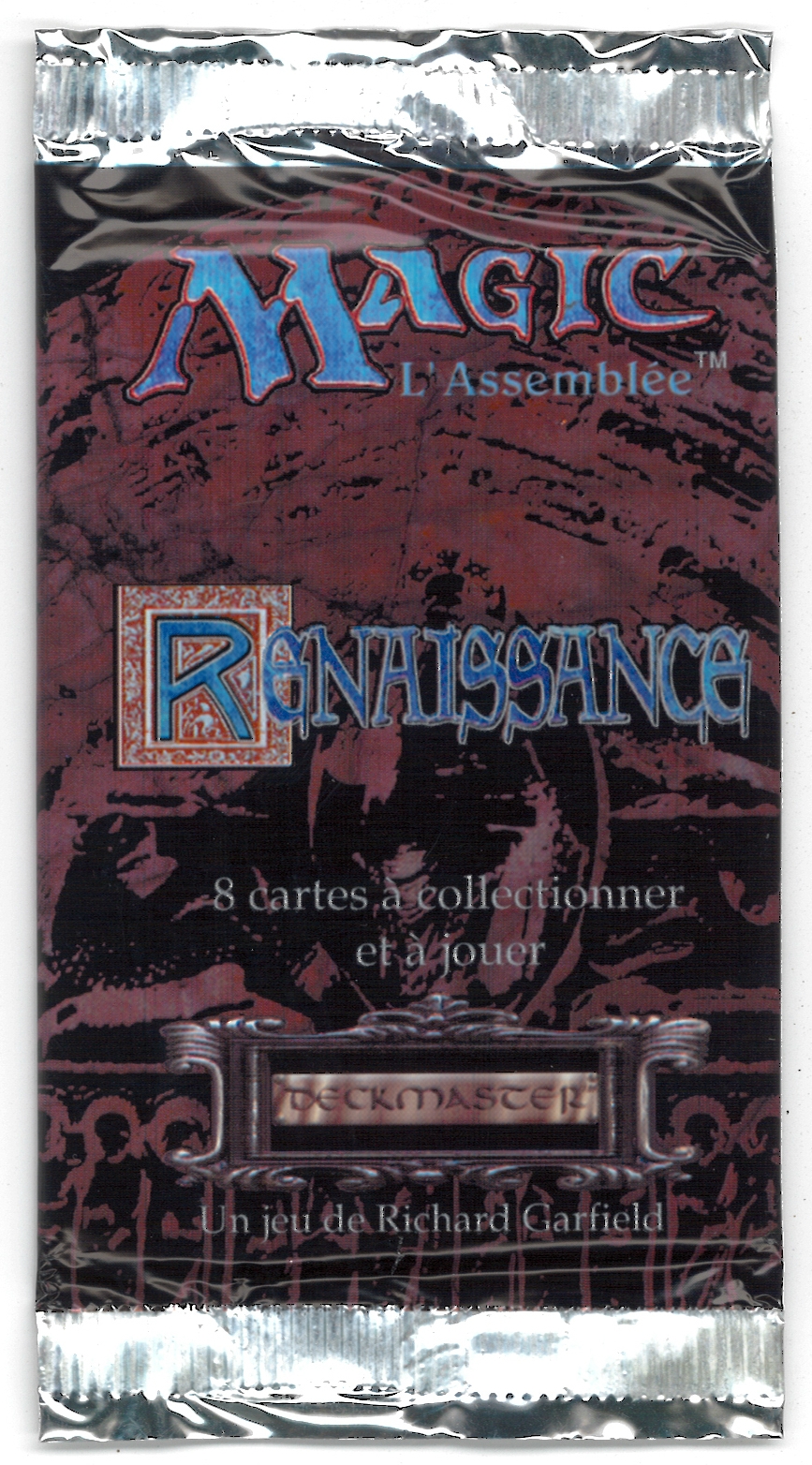 Magic the Gathering Renaissance Booster Pack (French) DA Card World