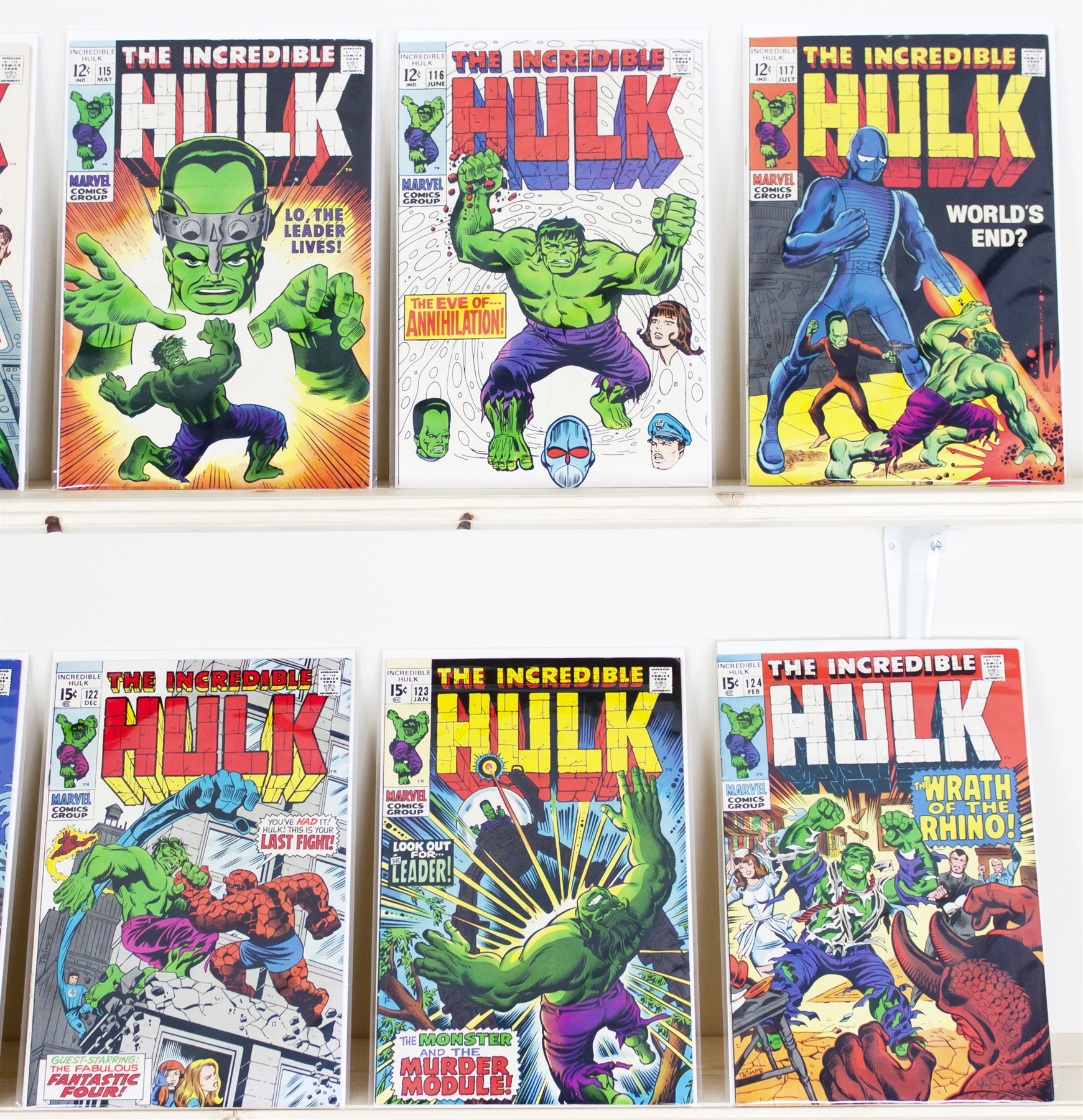 Incredible Hulk Run 111 131 Marvel Comics DA Card World