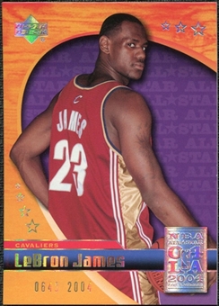 upper deck 2004 lebron james