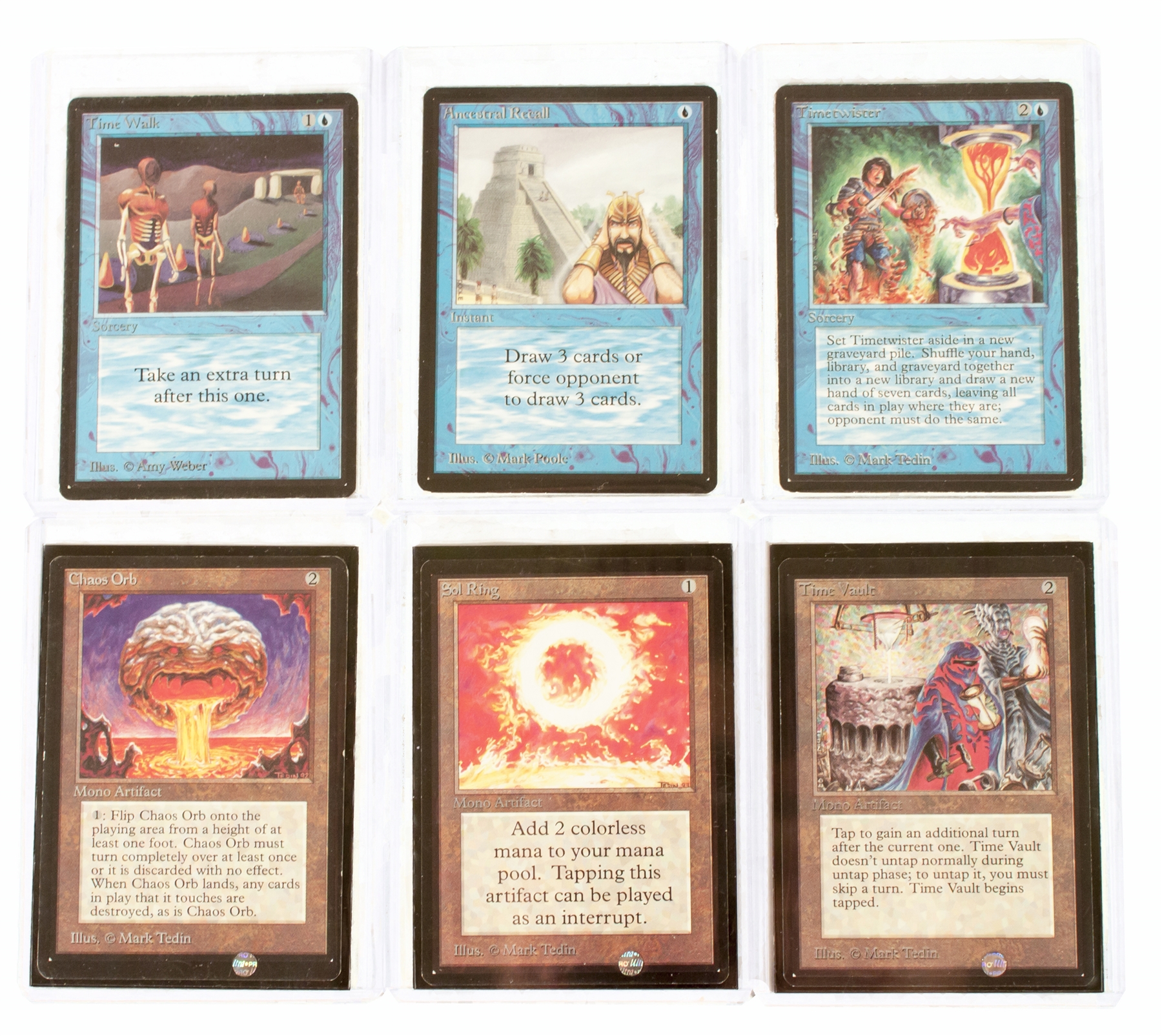 Magic the Gathering Beta COMPLETE SET SLIGHT PLAY (SP) DA Card World