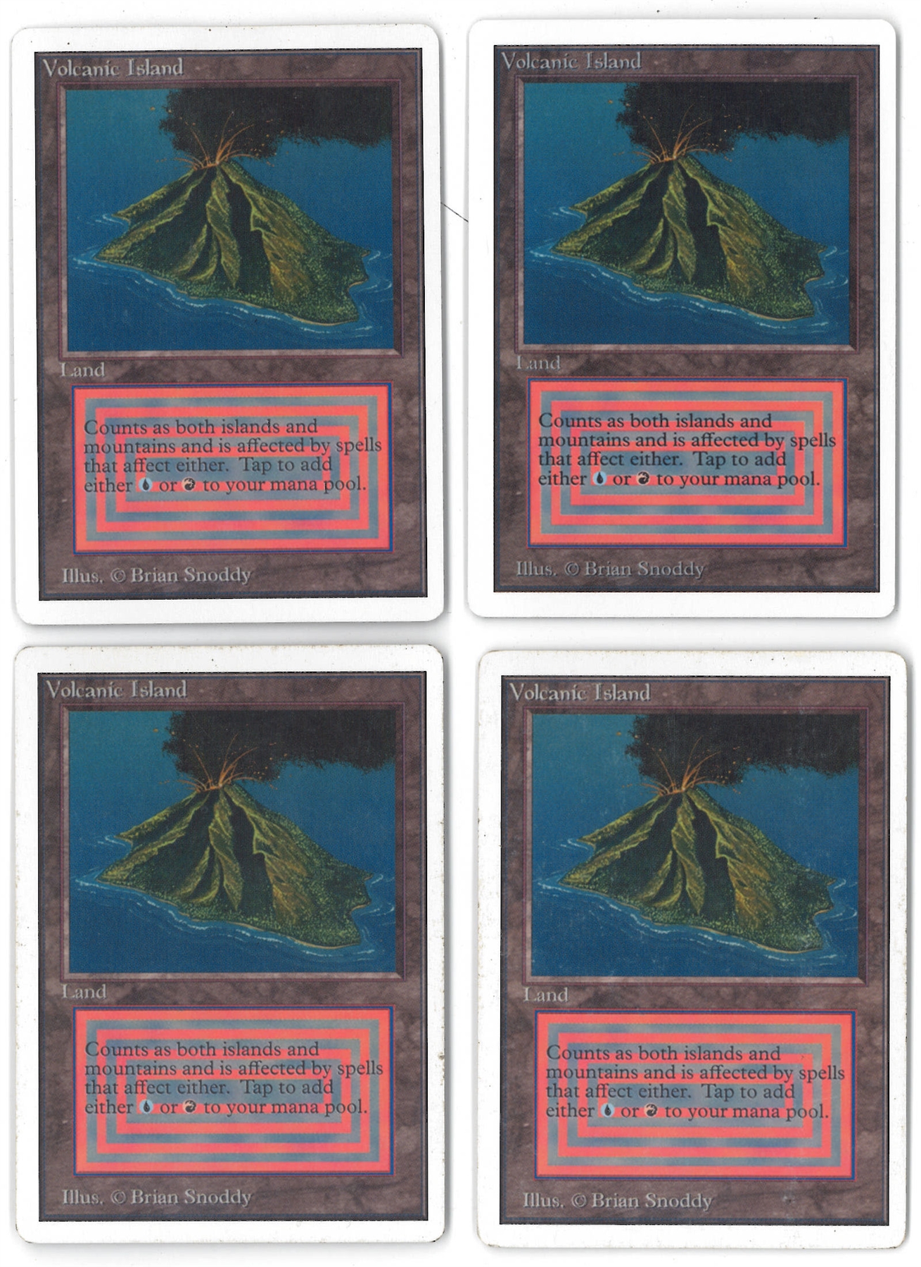 Magic the Gathering Unlimited Dual Land PLAYSET (40 duals, 4 of each