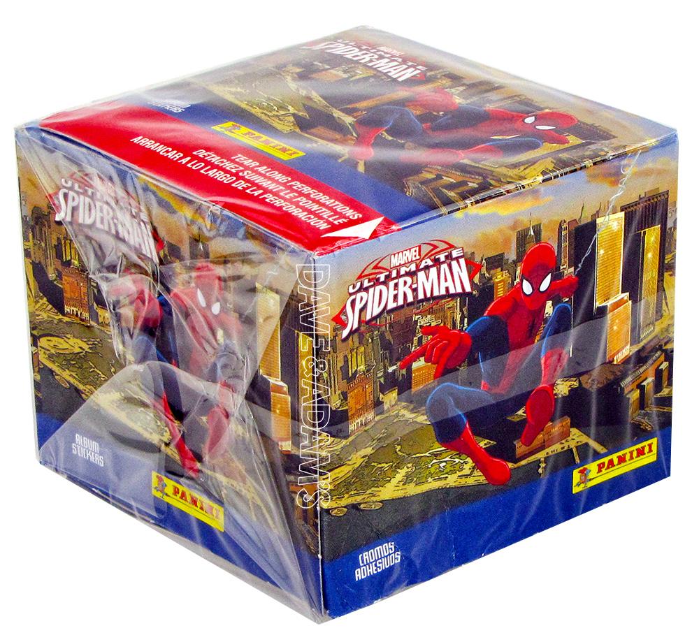 Panini Marvel Ultimate SpiderMan Stickers 24Box Case DA Card World