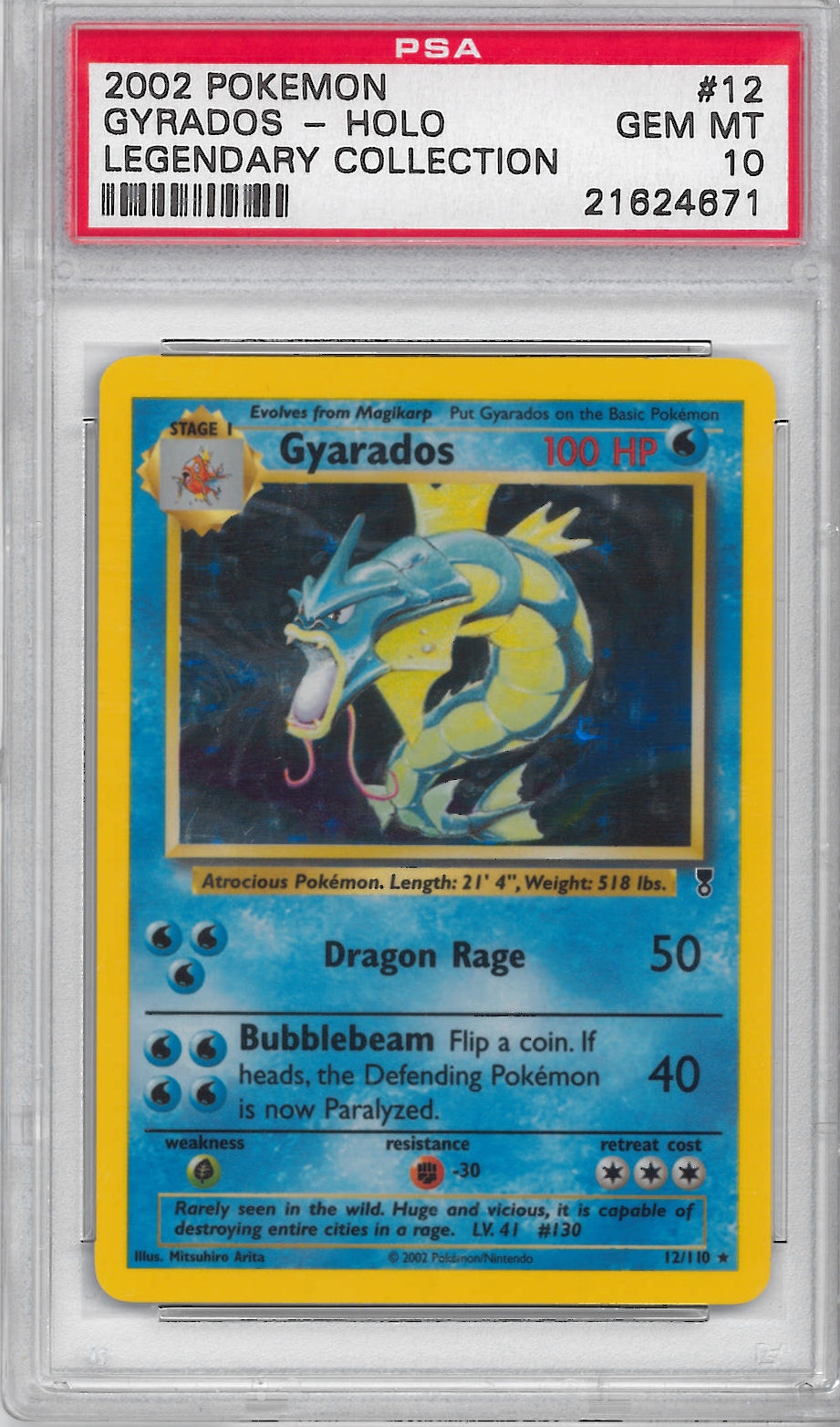 pokemon-legendary-collection-single-gyarados-12-110-psa-10